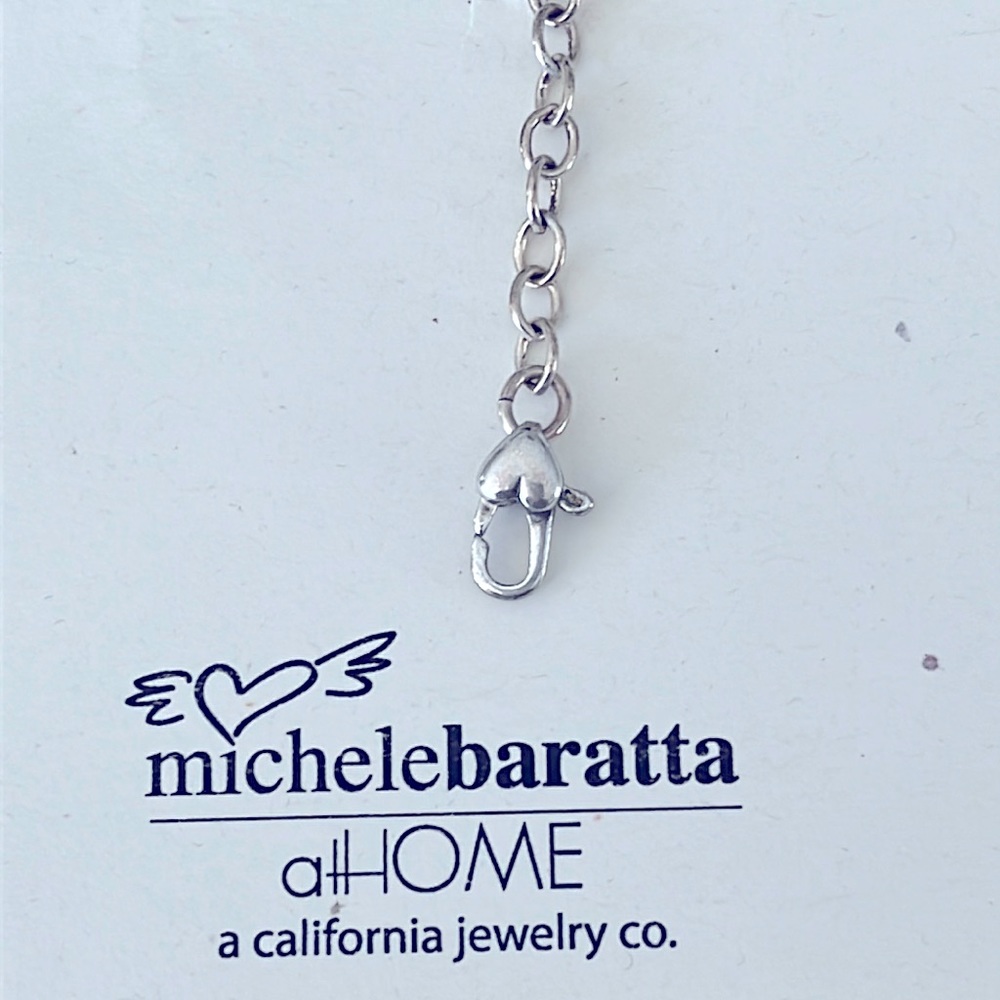 Michele Baretta at Home, necklace extender.